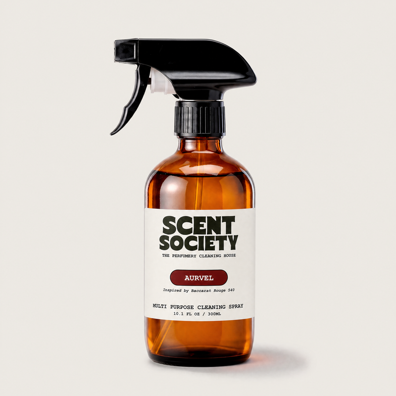 AURVEL inspired by Baccarat Rouge 540 · multi purpose cleaning spray 300ml packshot · Multi Purpose Spray
