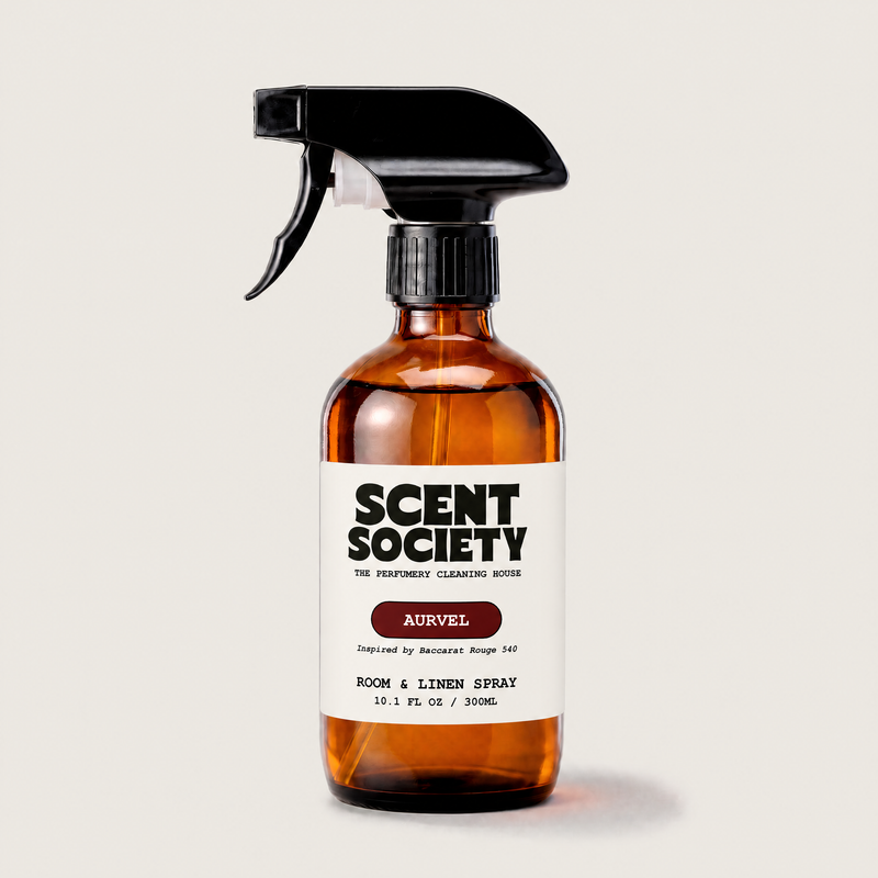 AURVEL inspired by Baccarat Rouge 540 · room and linen spray 300ml packshot · Room & Linen Spray